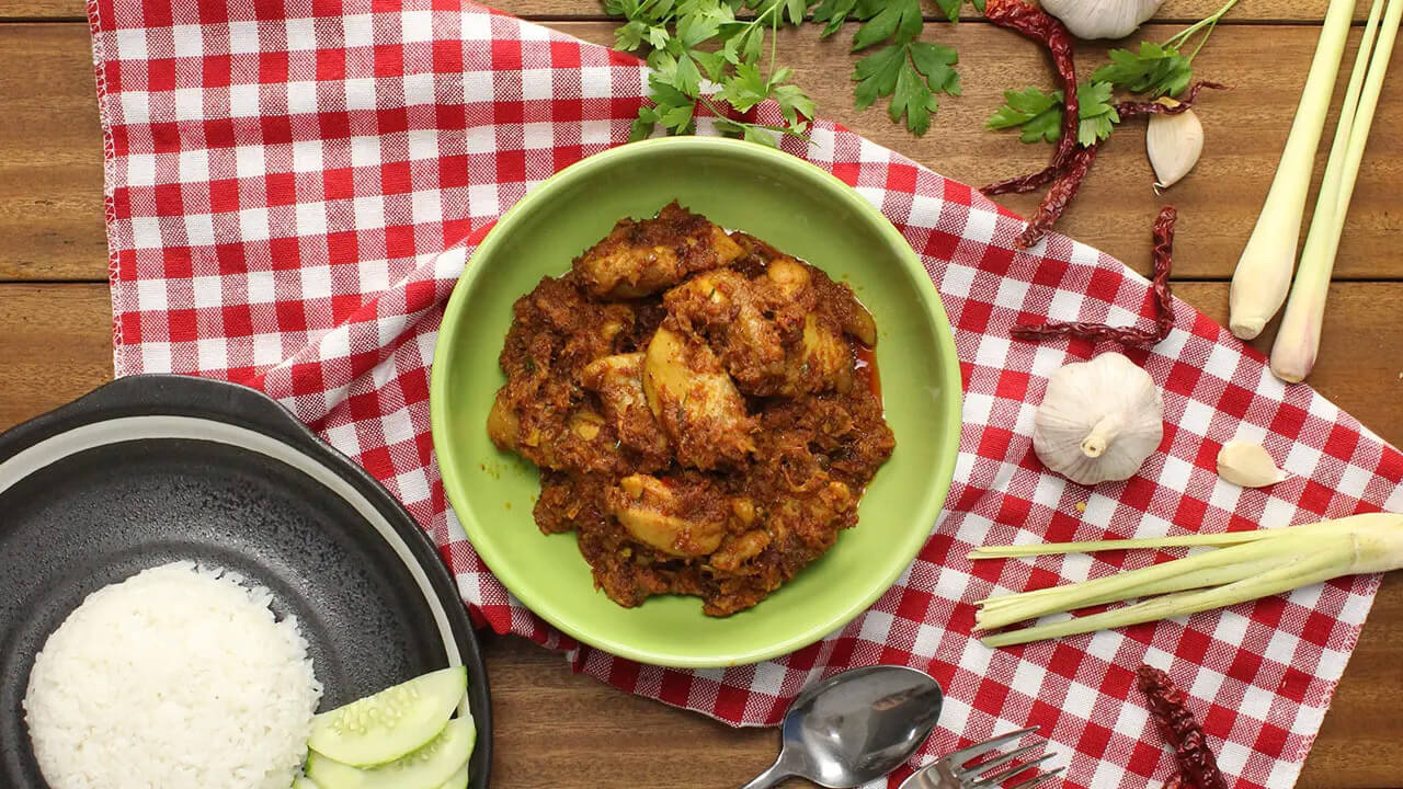 Easy Chicken Rendang