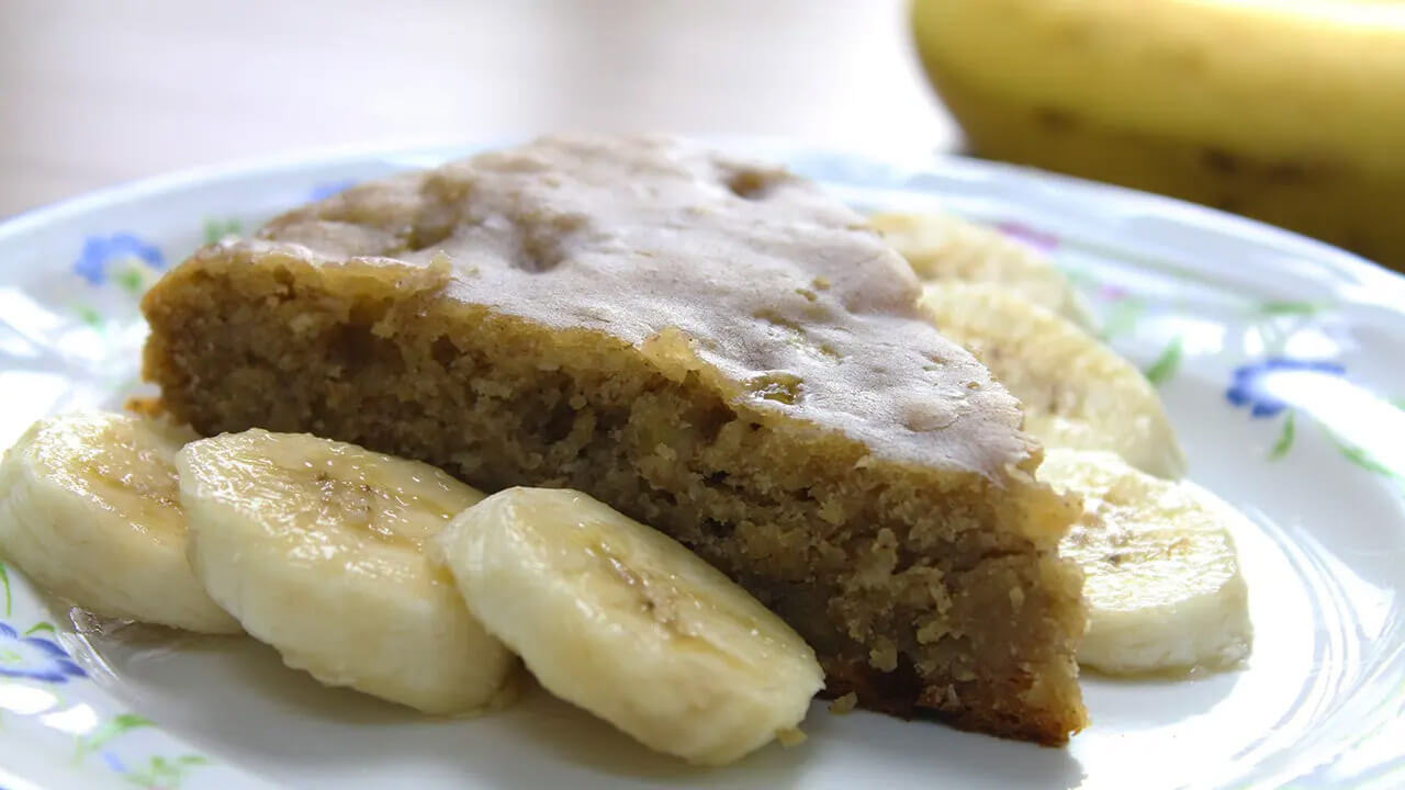 Easy Rice Cooker Banana Cake