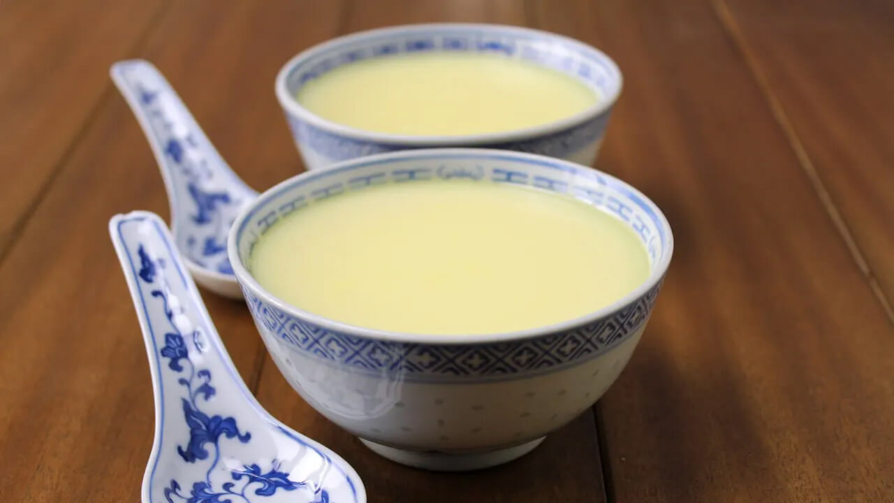 Steamed Egg With Milk