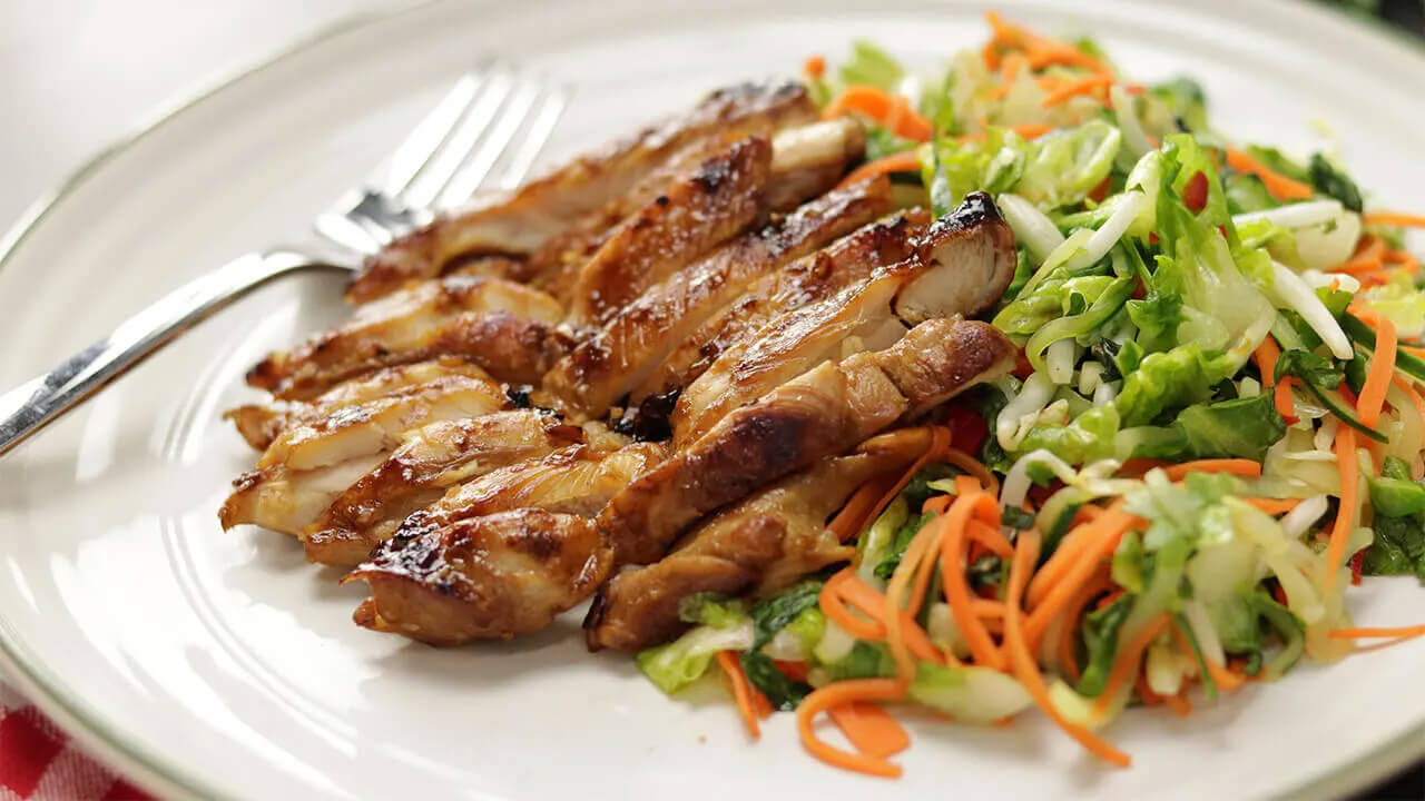 Vietnamese Lemongrass Chicken Salad | Plated Asia Recipe